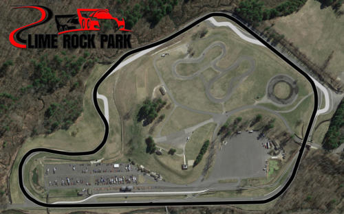 Lime Rock Satellite Map With Track Outline